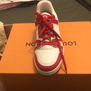 Louis Vuitton (product) Red trainers dead stock